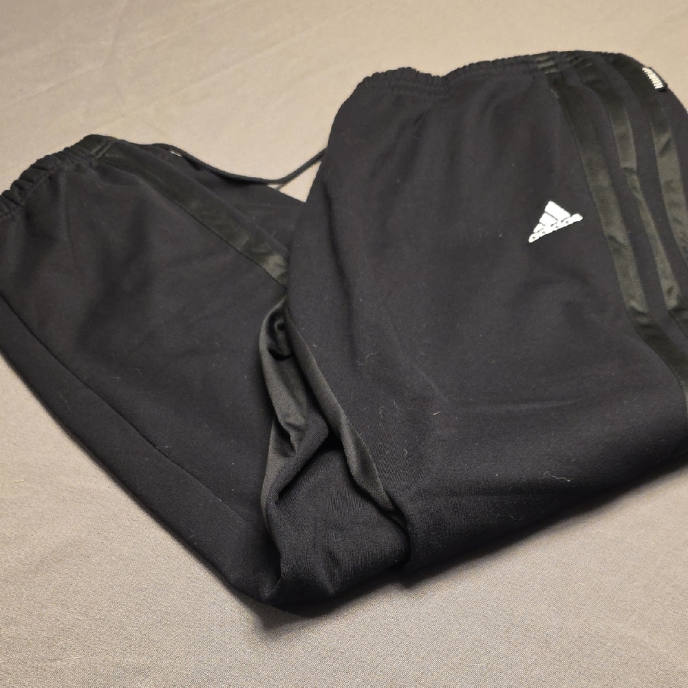 Adidas Black Jogger Pants with Logo